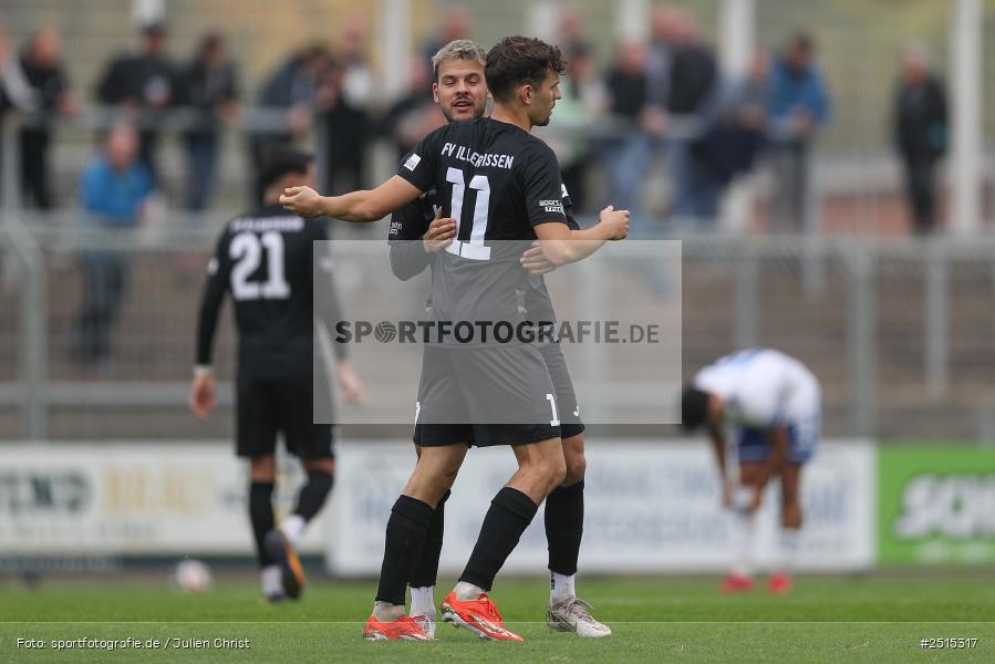 sport, action, Stadion am Schönbusch, SVA, SV Viktoria Aschaffenburg, Regionalliga Bayern, Fussball, FVI, FV Illertissen, BFV, Aschaffenburg, 13. Spieltag, 11.10.2025 - Bild-ID: 2515317