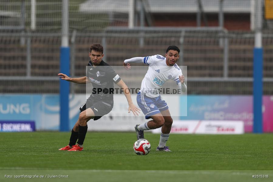 sport, action, Stadion am Schönbusch, SVA, SV Viktoria Aschaffenburg, Regionalliga Bayern, Fussball, FVI, FV Illertissen, BFV, Aschaffenburg, 13. Spieltag, 11.10.2025 - Bild-ID: 2515318
