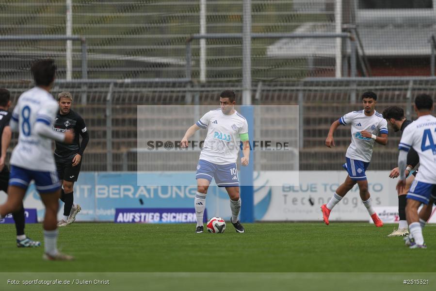 sport, action, Stadion am Schönbusch, SVA, SV Viktoria Aschaffenburg, Regionalliga Bayern, Fussball, FVI, FV Illertissen, BFV, Aschaffenburg, 13. Spieltag, 11.10.2025 - Bild-ID: 2515321