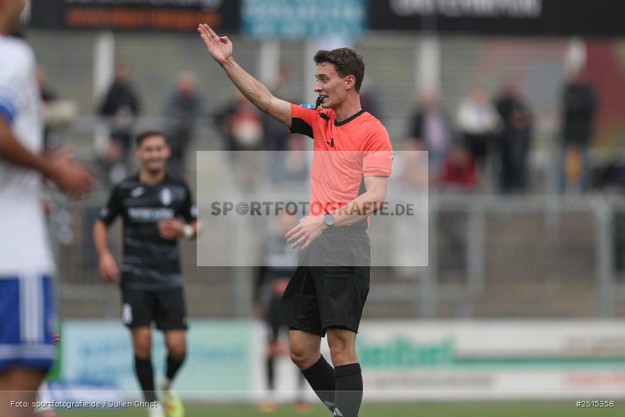 sport, action, Stadion am Schönbusch, SVA, SV Viktoria Aschaffenburg, Regionalliga Bayern, Fussball, FVI, FV Illertissen, BFV, Aschaffenburg, 13. Spieltag, 11.10.2025 - Bild-ID: 2515358
