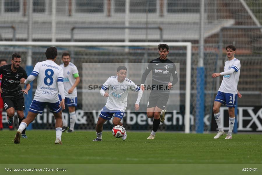 sport, action, Stadion am Schönbusch, SVA, SV Viktoria Aschaffenburg, Regionalliga Bayern, Fussball, FVI, FV Illertissen, BFV, Aschaffenburg, 13. Spieltag, 11.10.2025 - Bild-ID: 2515401