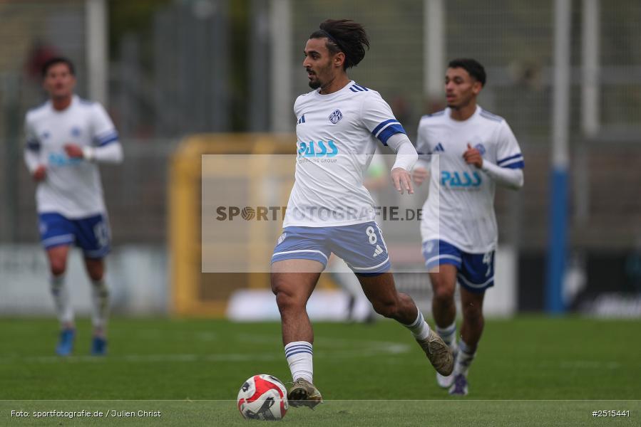 sport, action, Stadion am Schönbusch, SVA, SV Viktoria Aschaffenburg, Regionalliga Bayern, Fussball, FVI, FV Illertissen, BFV, Aschaffenburg, 13. Spieltag, 11.10.2025 - Bild-ID: 2515441