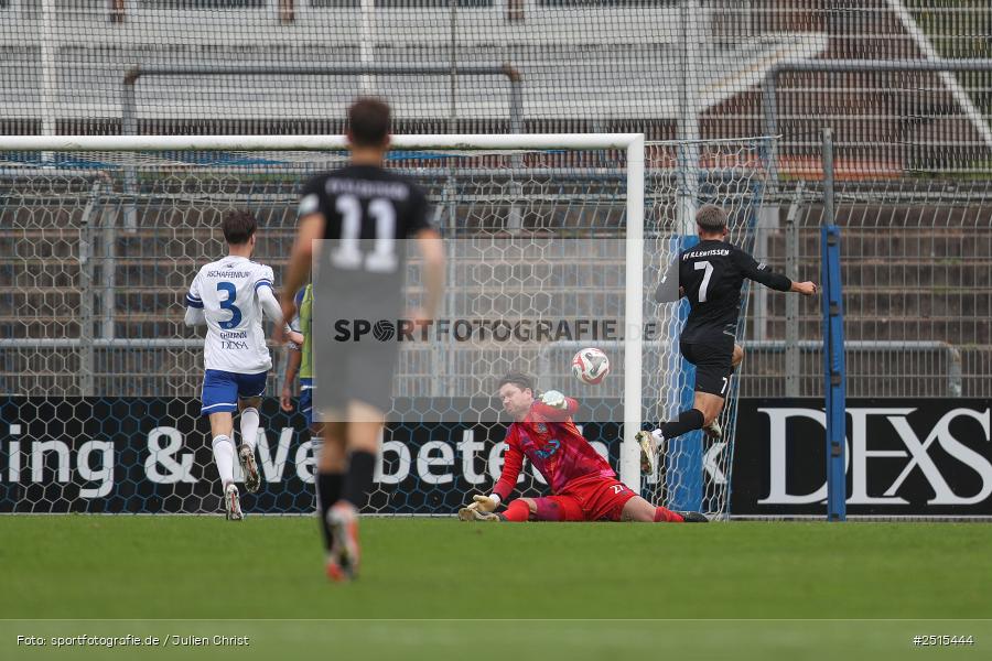sport, action, Stadion am Schönbusch, SVA, SV Viktoria Aschaffenburg, Regionalliga Bayern, Fussball, FVI, FV Illertissen, BFV, Aschaffenburg, 13. Spieltag, 11.10.2025 - Bild-ID: 2515444