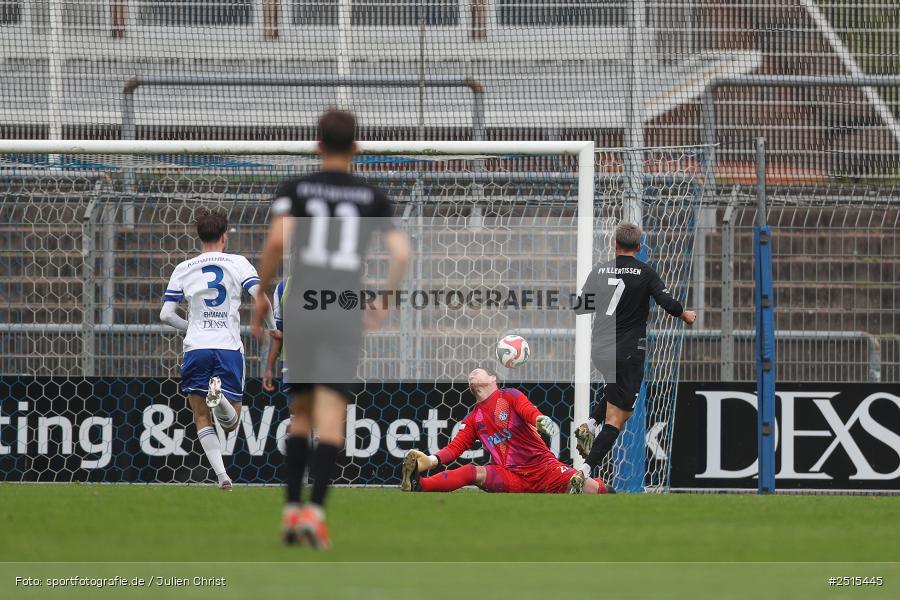 sport, action, Stadion am Schönbusch, SVA, SV Viktoria Aschaffenburg, Regionalliga Bayern, Fussball, FVI, FV Illertissen, BFV, Aschaffenburg, 13. Spieltag, 11.10.2025 - Bild-ID: 2515445