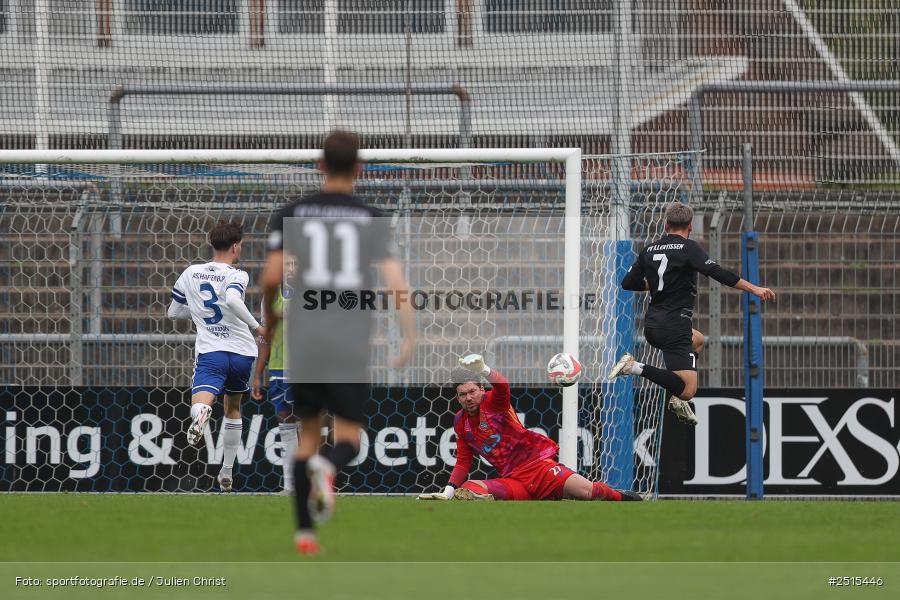 sport, action, Stadion am Schönbusch, SVA, SV Viktoria Aschaffenburg, Regionalliga Bayern, Fussball, FVI, FV Illertissen, BFV, Aschaffenburg, 13. Spieltag, 11.10.2025 - Bild-ID: 2515446