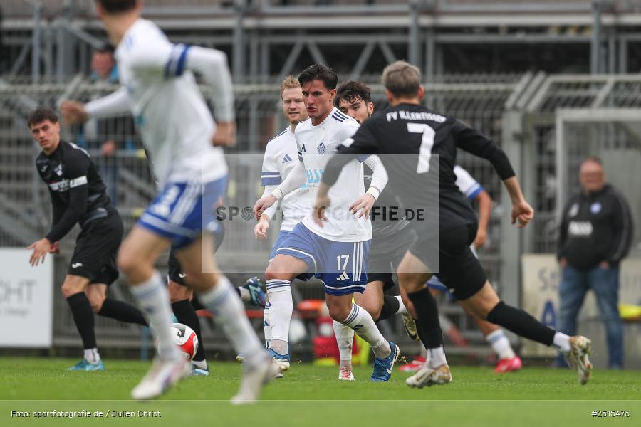 sport, action, Stadion am Schönbusch, SVA, SV Viktoria Aschaffenburg, Regionalliga Bayern, Fussball, FVI, FV Illertissen, BFV, Aschaffenburg, 13. Spieltag, 11.10.2025 - Bild-ID: 2515476