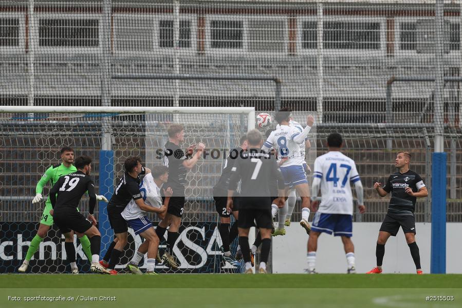 sport, action, Stadion am Schönbusch, SVA, SV Viktoria Aschaffenburg, Regionalliga Bayern, Fussball, FVI, FV Illertissen, BFV, Aschaffenburg, 13. Spieltag, 11.10.2025 - Bild-ID: 2515503