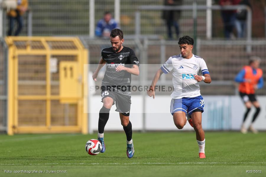 sport, action, Stadion am Schönbusch, SVA, SV Viktoria Aschaffenburg, Regionalliga Bayern, Fussball, FVI, FV Illertissen, BFV, Aschaffenburg, 13. Spieltag, 11.10.2025 - Bild-ID: 2515512