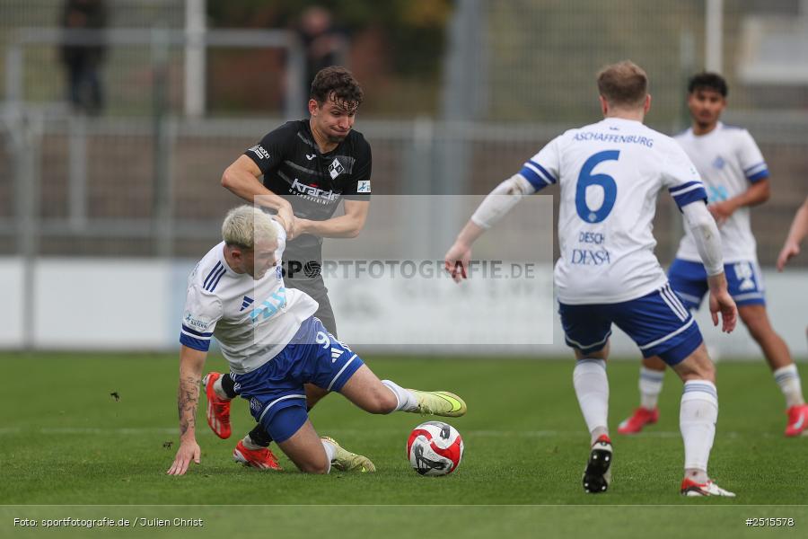 sport, action, Stadion am Schönbusch, SVA, SV Viktoria Aschaffenburg, Regionalliga Bayern, Fussball, FVI, FV Illertissen, BFV, Aschaffenburg, 13. Spieltag, 11.10.2025 - Bild-ID: 2515578