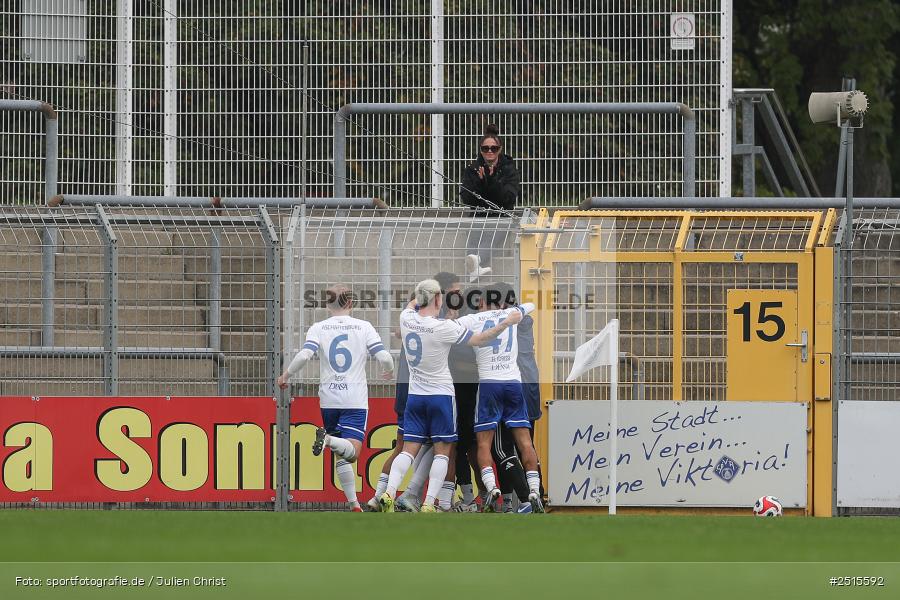 sport, action, Stadion am Schönbusch, SVA, SV Viktoria Aschaffenburg, Regionalliga Bayern, Fussball, FVI, FV Illertissen, BFV, Aschaffenburg, 13. Spieltag, 11.10.2025 - Bild-ID: 2515592