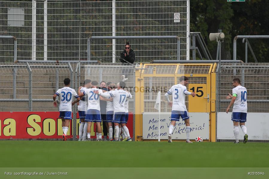 sport, action, Stadion am Schönbusch, SVA, SV Viktoria Aschaffenburg, Regionalliga Bayern, Fussball, FVI, FV Illertissen, BFV, Aschaffenburg, 13. Spieltag, 11.10.2025 - Bild-ID: 2515596