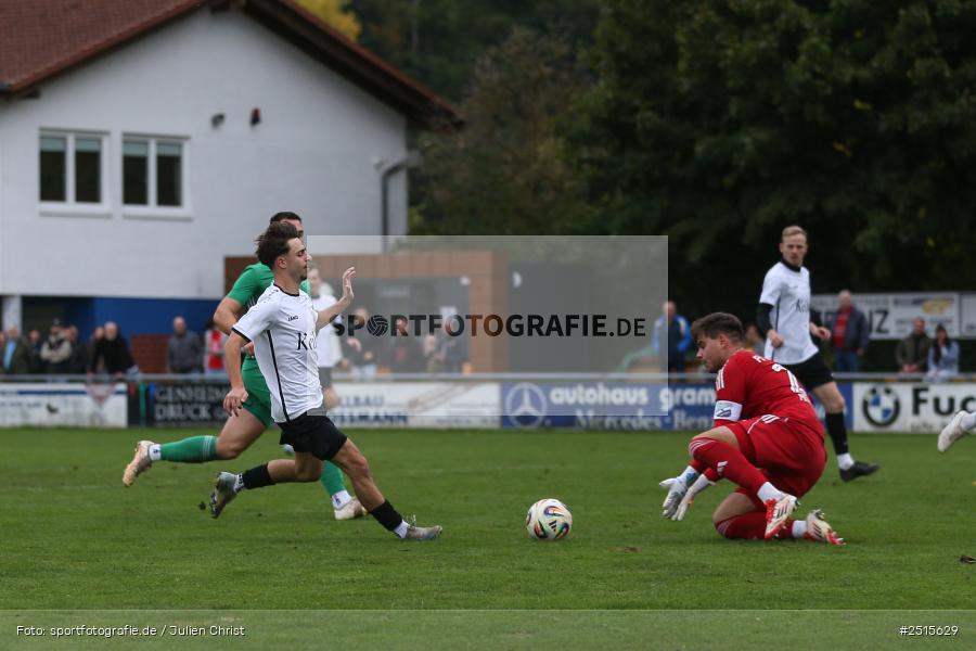 sport, action, TSV Lohr, TSV, Sportgelände, Lohr am Main, FCV, FC Viktoria Mömlingen, Bezirksliga Unterfranken West, BFV, 13. Spieltag, 12.10.2025 - Bild-ID: 2515629