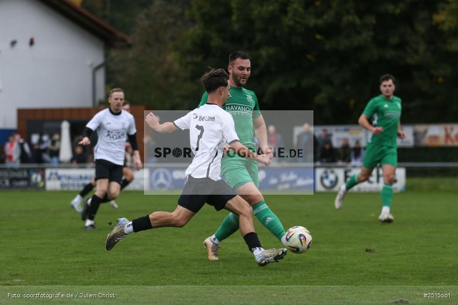 sport, action, TSV Lohr, TSV, Sportgelände, Lohr am Main, FCV, FC Viktoria Mömlingen, Bezirksliga Unterfranken West, BFV, 13. Spieltag, 12.10.2025 - Bild-ID: 2515661