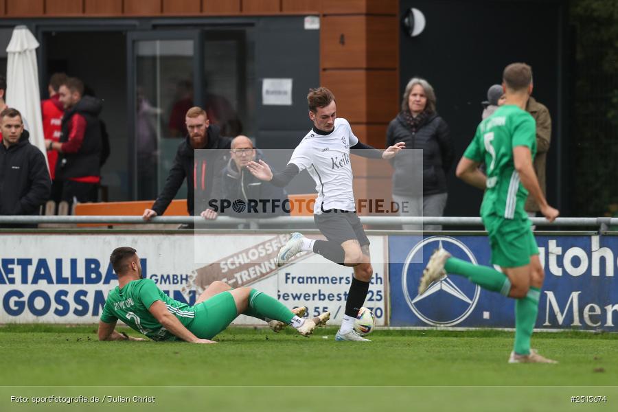 sport, action, TSV Lohr, TSV, Sportgelände, Lohr am Main, FCV, FC Viktoria Mömlingen, Bezirksliga Unterfranken West, BFV, 13. Spieltag, 12.10.2025 - Bild-ID: 2515674