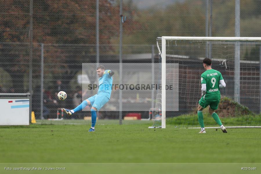 sport, action, TSV Lohr, TSV, Sportgelände, Lohr am Main, FCV, FC Viktoria Mömlingen, Bezirksliga Unterfranken West, BFV, 13. Spieltag, 12.10.2025 - Bild-ID: 2515681