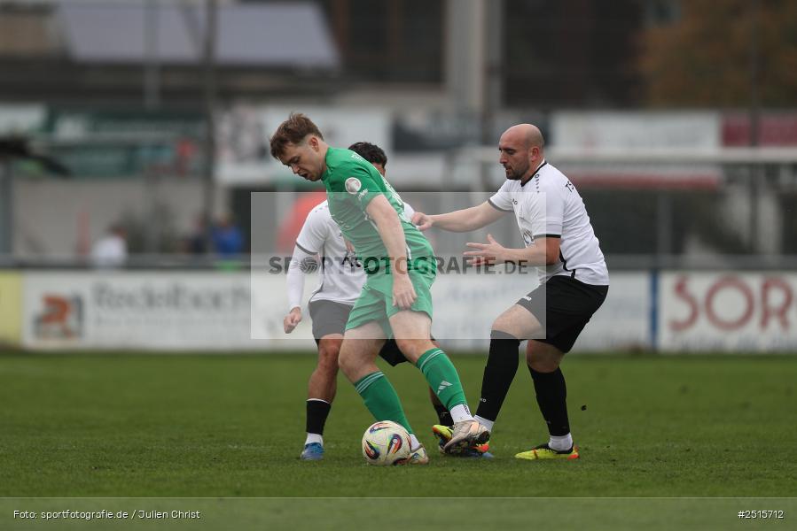 sport, action, TSV Lohr, TSV, Sportgelände, Lohr am Main, FCV, FC Viktoria Mömlingen, Bezirksliga Unterfranken West, BFV, 13. Spieltag, 12.10.2025 - Bild-ID: 2515712