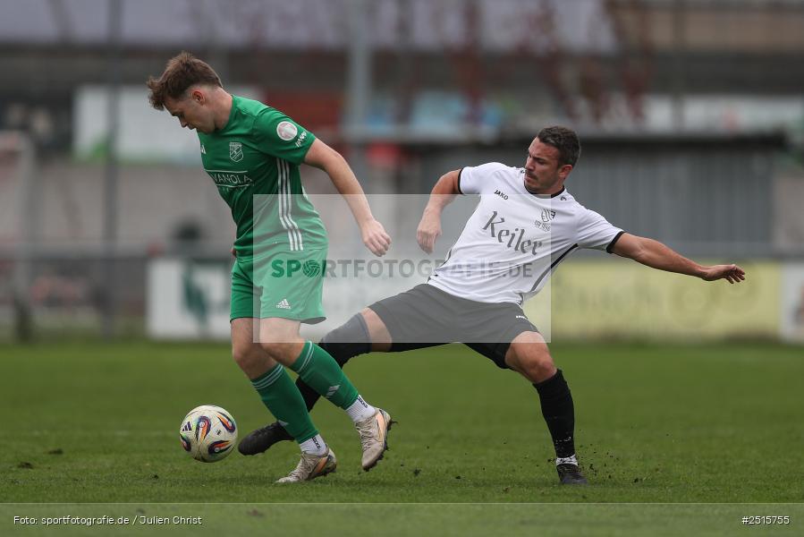sport, action, TSV Lohr, TSV, Sportgelände, Lohr am Main, FCV, FC Viktoria Mömlingen, Bezirksliga Unterfranken West, BFV, 13. Spieltag, 12.10.2025 - Bild-ID: 2515755