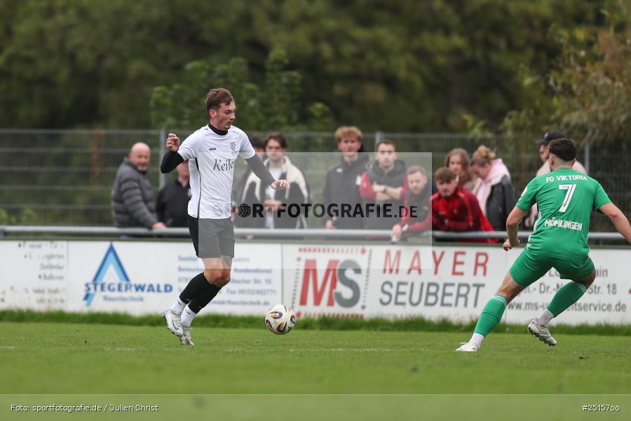 sport, action, TSV Lohr, TSV, Sportgelände, Lohr am Main, FCV, FC Viktoria Mömlingen, Bezirksliga Unterfranken West, BFV, 13. Spieltag, 12.10.2025 - Bild-ID: 2515766