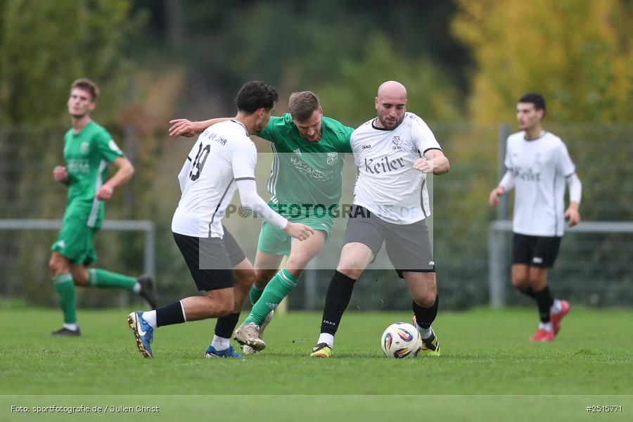 sport, action, TSV Lohr, TSV, Sportgelände, Lohr am Main, FCV, FC Viktoria Mömlingen, Bezirksliga Unterfranken West, BFV, 13. Spieltag, 12.10.2025 - Bild-ID: 2515771