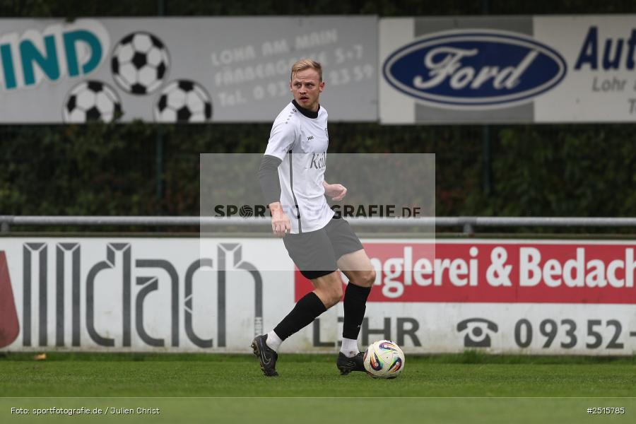 sport, action, TSV Lohr, TSV, Sportgelände, Lohr am Main, FCV, FC Viktoria Mömlingen, Bezirksliga Unterfranken West, BFV, 13. Spieltag, 12.10.2025 - Bild-ID: 2515785