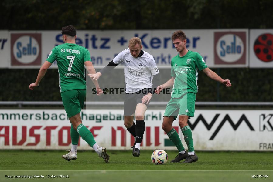 sport, action, TSV Lohr, TSV, Sportgelände, Lohr am Main, FCV, FC Viktoria Mömlingen, Bezirksliga Unterfranken West, BFV, 13. Spieltag, 12.10.2025 - Bild-ID: 2515789
