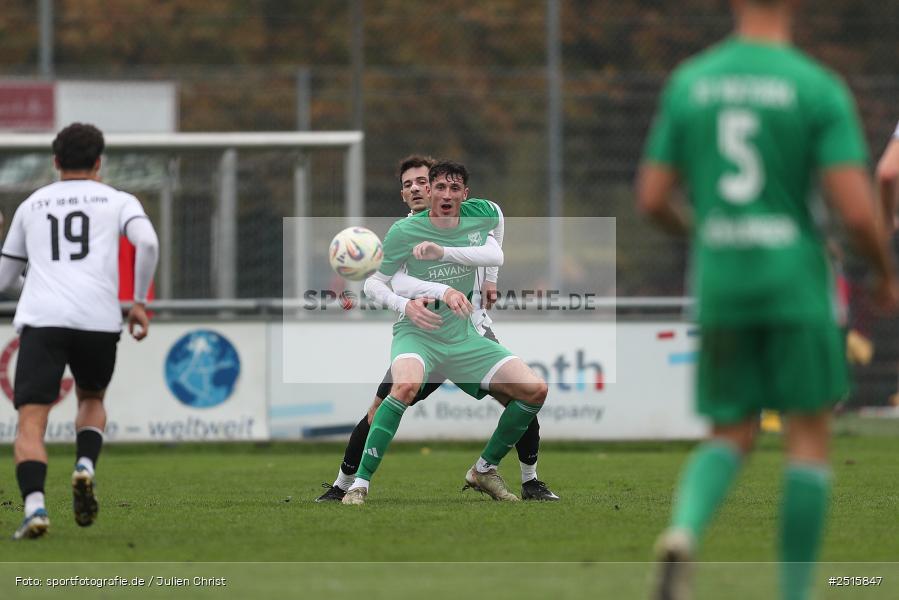sport, action, TSV Lohr, TSV, Sportgelände, Lohr am Main, FCV, FC Viktoria Mömlingen, Bezirksliga Unterfranken West, BFV, 13. Spieltag, 12.10.2025 - Bild-ID: 2515847