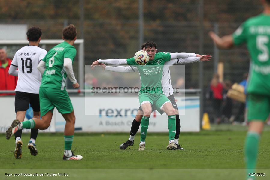 sport, action, TSV Lohr, TSV, Sportgelände, Lohr am Main, FCV, FC Viktoria Mömlingen, Bezirksliga Unterfranken West, BFV, 13. Spieltag, 12.10.2025 - Bild-ID: 2515850