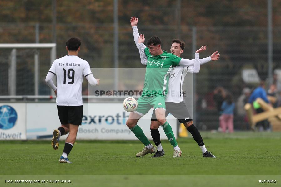 sport, action, TSV Lohr, TSV, Sportgelände, Lohr am Main, FCV, FC Viktoria Mömlingen, Bezirksliga Unterfranken West, BFV, 13. Spieltag, 12.10.2025 - Bild-ID: 2515852