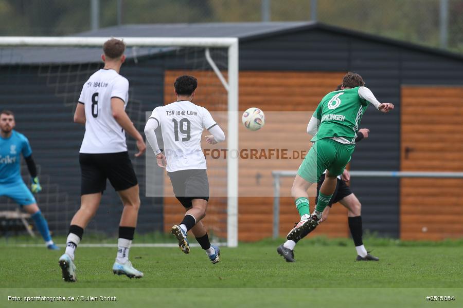sport, action, TSV Lohr, TSV, Sportgelände, Lohr am Main, FCV, FC Viktoria Mömlingen, Bezirksliga Unterfranken West, BFV, 13. Spieltag, 12.10.2025 - Bild-ID: 2515854