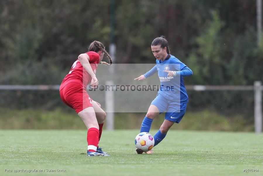 sport, badfv, action, Wertheim-Eichel, Verbandsliga Frauen, Sportgelände, Post Südstadt Karlsruhe, PSK, FCWE, FC Wertheim-Eichel, 5. Spieltag, 12.10.2025 - Bild-ID: 2515914
