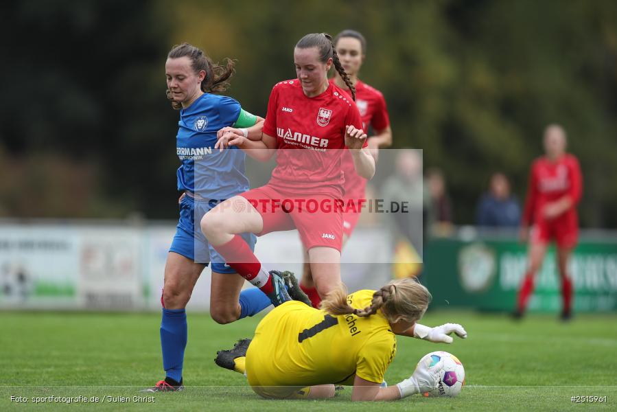 sport, badfv, action, Wertheim-Eichel, Verbandsliga Frauen, Sportgelände, Post Südstadt Karlsruhe, PSK, FCWE, FC Wertheim-Eichel, 5. Spieltag, 12.10.2025 - Bild-ID: 2515961