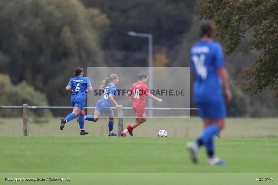 sport, badfv, action, Wertheim-Eichel, Verbandsliga Frauen, Sportgelände, Post Südstadt Karlsruhe, PSK, FCWE, FC Wertheim-Eichel, 5. Spieltag, 12.10.2025 - Bild-ID: 2515996