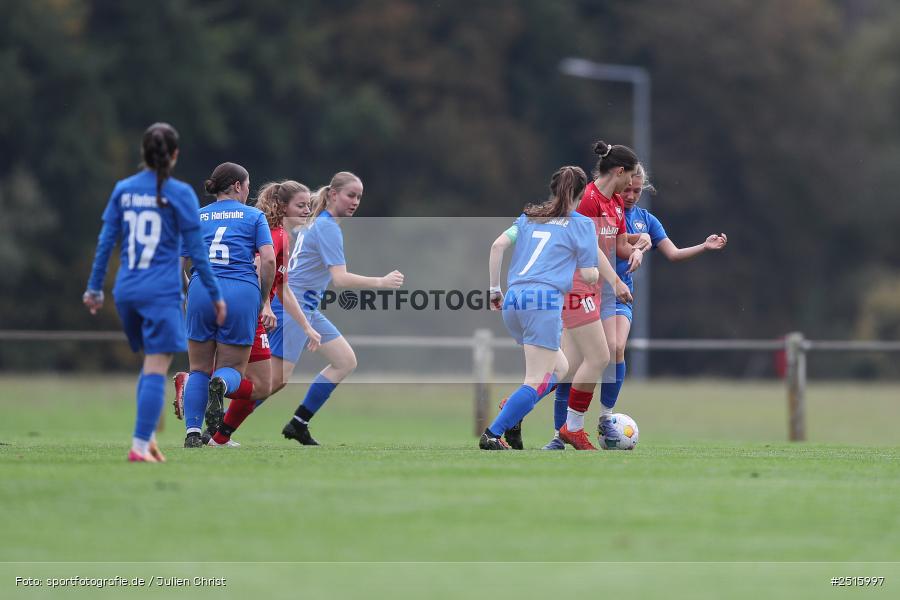sport, badfv, action, Wertheim-Eichel, Verbandsliga Frauen, Sportgelände, Post Südstadt Karlsruhe, PSK, FCWE, FC Wertheim-Eichel, 5. Spieltag, 12.10.2025 - Bild-ID: 2515997