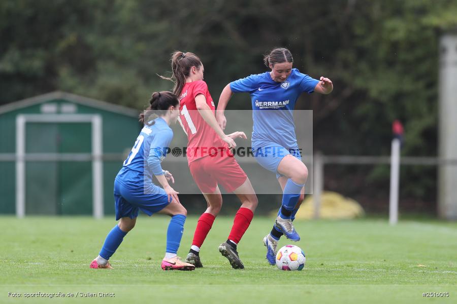 sport, badfv, action, Wertheim-Eichel, Verbandsliga Frauen, Sportgelände, Post Südstadt Karlsruhe, PSK, FCWE, FC Wertheim-Eichel, 5. Spieltag, 12.10.2025 - Bild-ID: 2516015