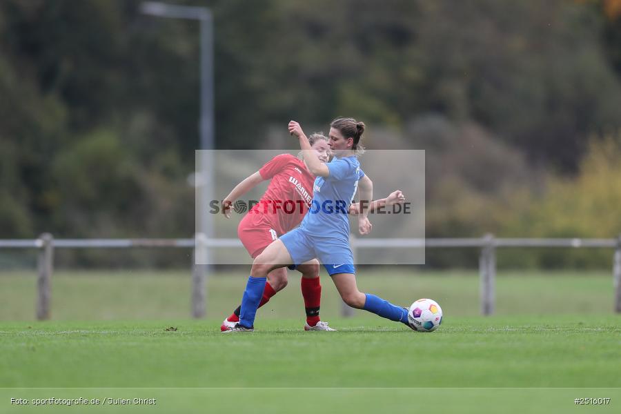 sport, badfv, action, Wertheim-Eichel, Verbandsliga Frauen, Sportgelände, Post Südstadt Karlsruhe, PSK, FCWE, FC Wertheim-Eichel, 5. Spieltag, 12.10.2025 - Bild-ID: 2516017