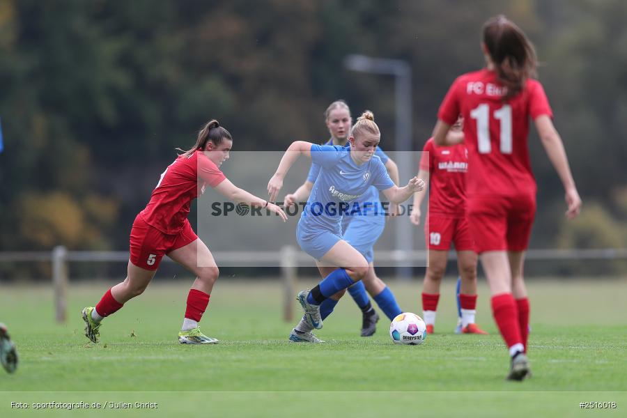 sport, badfv, action, Wertheim-Eichel, Verbandsliga Frauen, Sportgelände, Post Südstadt Karlsruhe, PSK, FCWE, FC Wertheim-Eichel, 5. Spieltag, 12.10.2025 - Bild-ID: 2516018