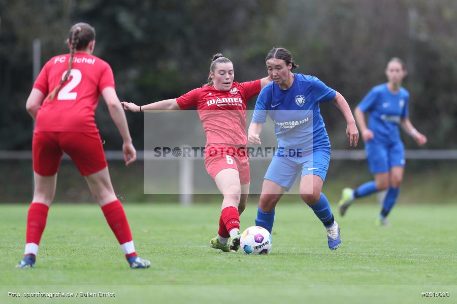 sport, badfv, action, Wertheim-Eichel, Verbandsliga Frauen, Sportgelände, Post Südstadt Karlsruhe, PSK, FCWE, FC Wertheim-Eichel, 5. Spieltag, 12.10.2025 - Bild-ID: 2516020