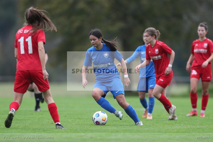 sport, badfv, action, Wertheim-Eichel, Verbandsliga Frauen, Sportgelände, Post Südstadt Karlsruhe, PSK, FCWE, FC Wertheim-Eichel, 5. Spieltag, 12.10.2025 - Bild-ID: 2516022