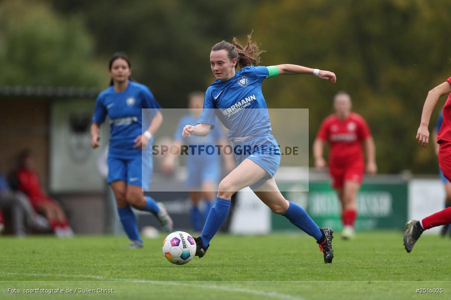 sport, badfv, action, Wertheim-Eichel, Verbandsliga Frauen, Sportgelände, Post Südstadt Karlsruhe, PSK, FCWE, FC Wertheim-Eichel, 5. Spieltag, 12.10.2025 - Bild-ID: 2516025