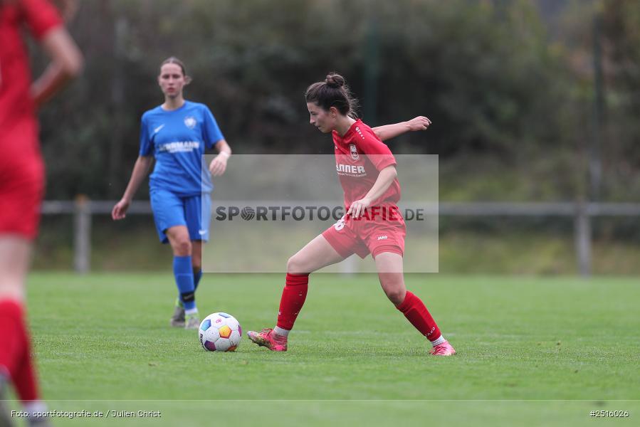 sport, badfv, action, Wertheim-Eichel, Verbandsliga Frauen, Sportgelände, Post Südstadt Karlsruhe, PSK, FCWE, FC Wertheim-Eichel, 5. Spieltag, 12.10.2025 - Bild-ID: 2516026