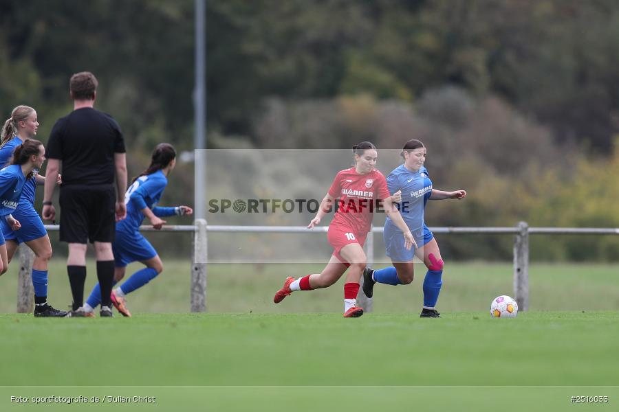 sport, badfv, action, Wertheim-Eichel, Verbandsliga Frauen, Sportgelände, Post Südstadt Karlsruhe, PSK, FCWE, FC Wertheim-Eichel, 5. Spieltag, 12.10.2025 - Bild-ID: 2516033
