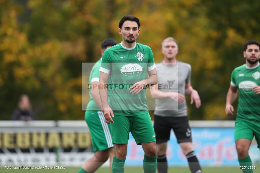 sport, action, Sportgelände, Karlstadt, Fussball, FV Karlstadt II, BFV, A-Klasse Würzburg Gr. 4, 12.10.2025, 11. Spieltag, (SG 1) SC Roßbrunn-Mädelhofen/TSV Uettingen II - Bild-ID: 2516338