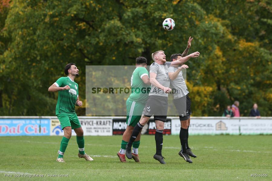 sport, action, Sportgelände, Karlstadt, Fussball, FV Karlstadt II, BFV, A-Klasse Würzburg Gr. 4, 12.10.2025, 11. Spieltag, (SG 1) SC Roßbrunn-Mädelhofen/TSV Uettingen II - Bild-ID: 2516355
