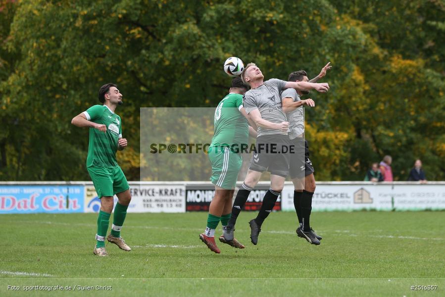sport, action, Sportgelände, Karlstadt, Fussball, FV Karlstadt II, BFV, A-Klasse Würzburg Gr. 4, 12.10.2025, 11. Spieltag, (SG 1) SC Roßbrunn-Mädelhofen/TSV Uettingen II - Bild-ID: 2516357