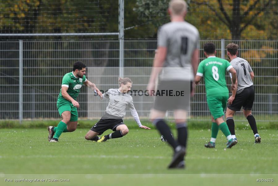 sport, action, Sportgelände, Karlstadt, Fussball, FV Karlstadt II, BFV, A-Klasse Würzburg Gr. 4, 12.10.2025, 11. Spieltag, (SG 1) SC Roßbrunn-Mädelhofen/TSV Uettingen II - Bild-ID: 2516375