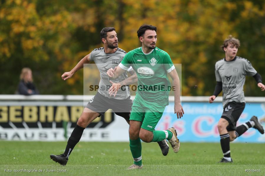 sport, action, Sportgelände, Karlstadt, Fussball, FV Karlstadt II, BFV, A-Klasse Würzburg Gr. 4, 12.10.2025, 11. Spieltag, (SG 1) SC Roßbrunn-Mädelhofen/TSV Uettingen II - Bild-ID: 2516418