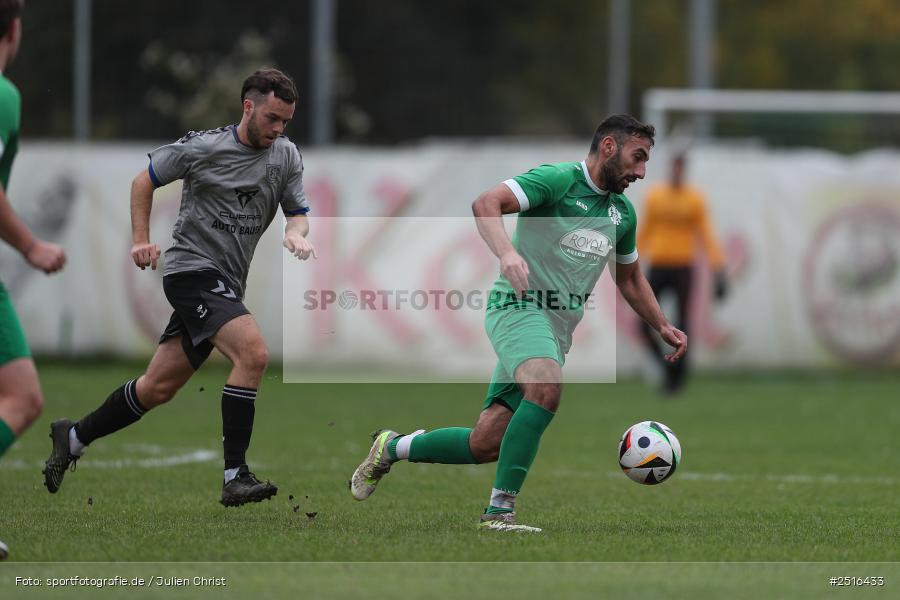 sport, action, Sportgelände, Karlstadt, Fussball, FV Karlstadt II, BFV, A-Klasse Würzburg Gr. 4, 12.10.2025, 11. Spieltag, (SG 1) SC Roßbrunn-Mädelhofen/TSV Uettingen II - Bild-ID: 2516433