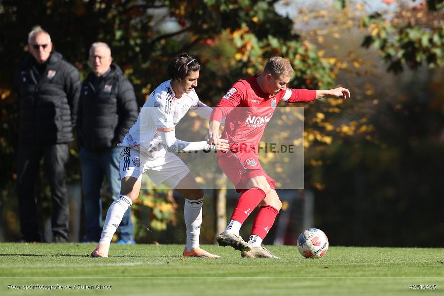 NGN Arena, Aubstadt, 18.10.2025, sport, action, Fussball, BFV, 14. Spieltag, Regionalliga Bayern, FCB, AUB, FC Bayern München II, TSV Aubstadt - Bild-ID: 2516465