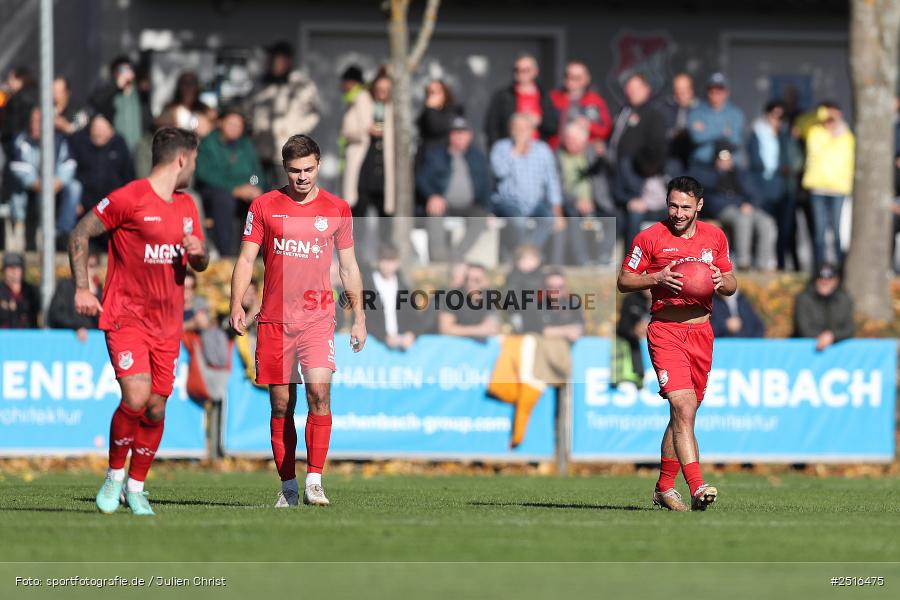 NGN Arena, Aubstadt, 18.10.2025, sport, action, Fussball, BFV, 14. Spieltag, Regionalliga Bayern, FCB, AUB, FC Bayern München II, TSV Aubstadt - Bild-ID: 2516475