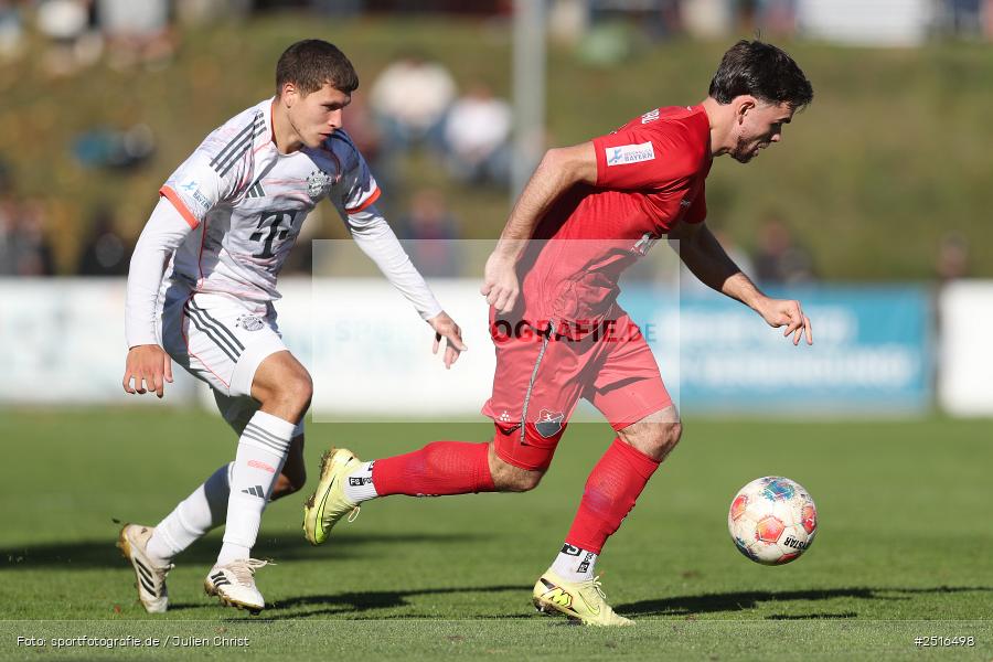 NGN Arena, Aubstadt, 18.10.2025, sport, action, Fussball, BFV, 14. Spieltag, Regionalliga Bayern, FCB, AUB, FC Bayern München II, TSV Aubstadt - Bild-ID: 2516498